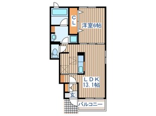 ハートフル奏の物件間取画像